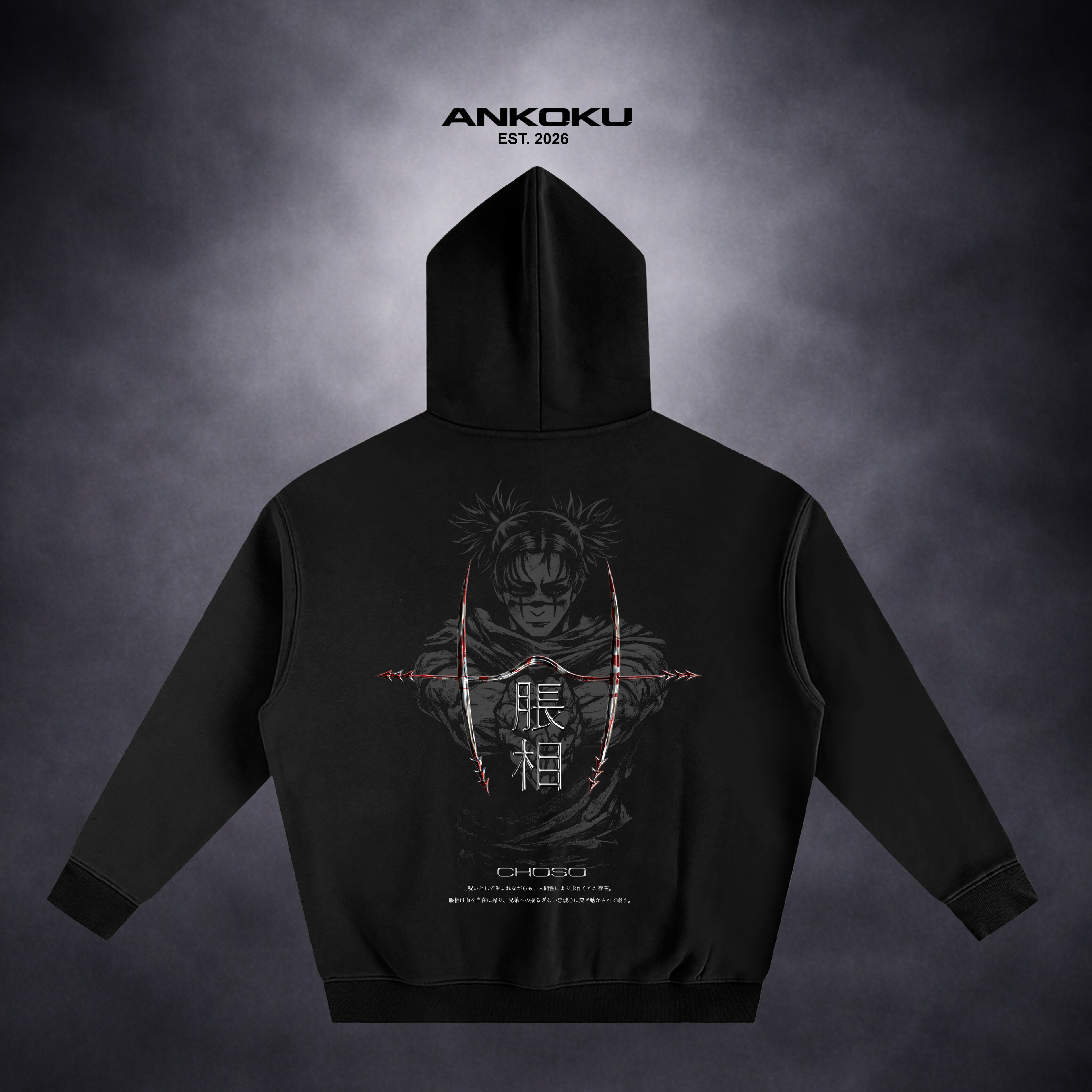 Ankoku - Choso Oversized Hoodie