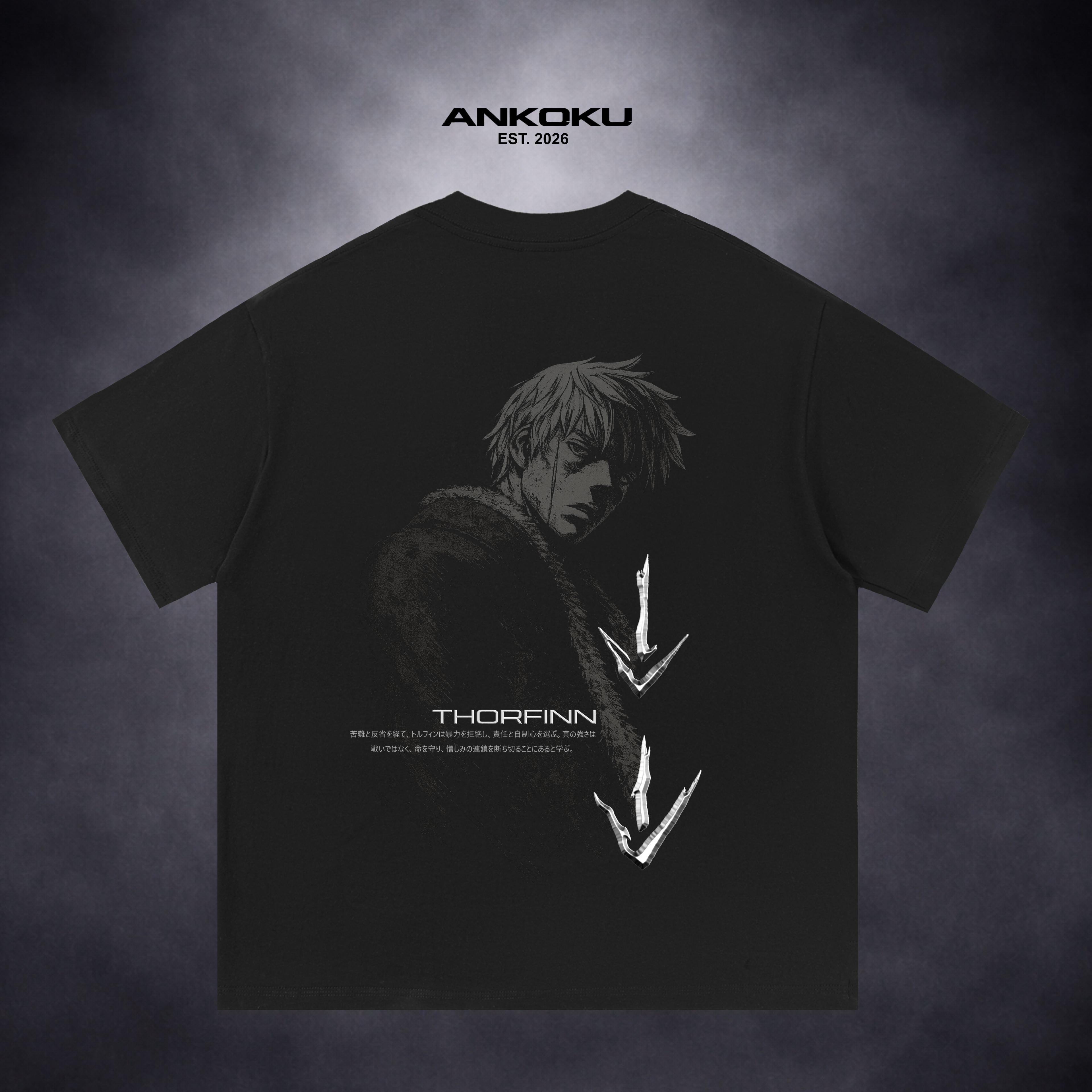 Ankoku - Thorfinn Cotton T-Shirt