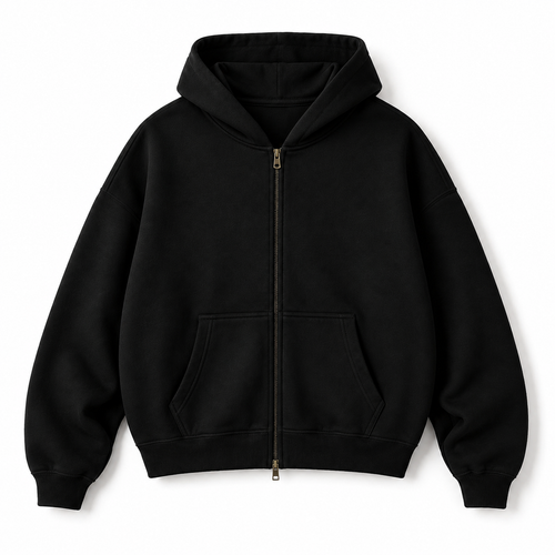 Ankoku - Emporer Lelouch Boxy Zip Hoodie