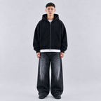Ankoku - Higuruma Boxy Zip Hoodie