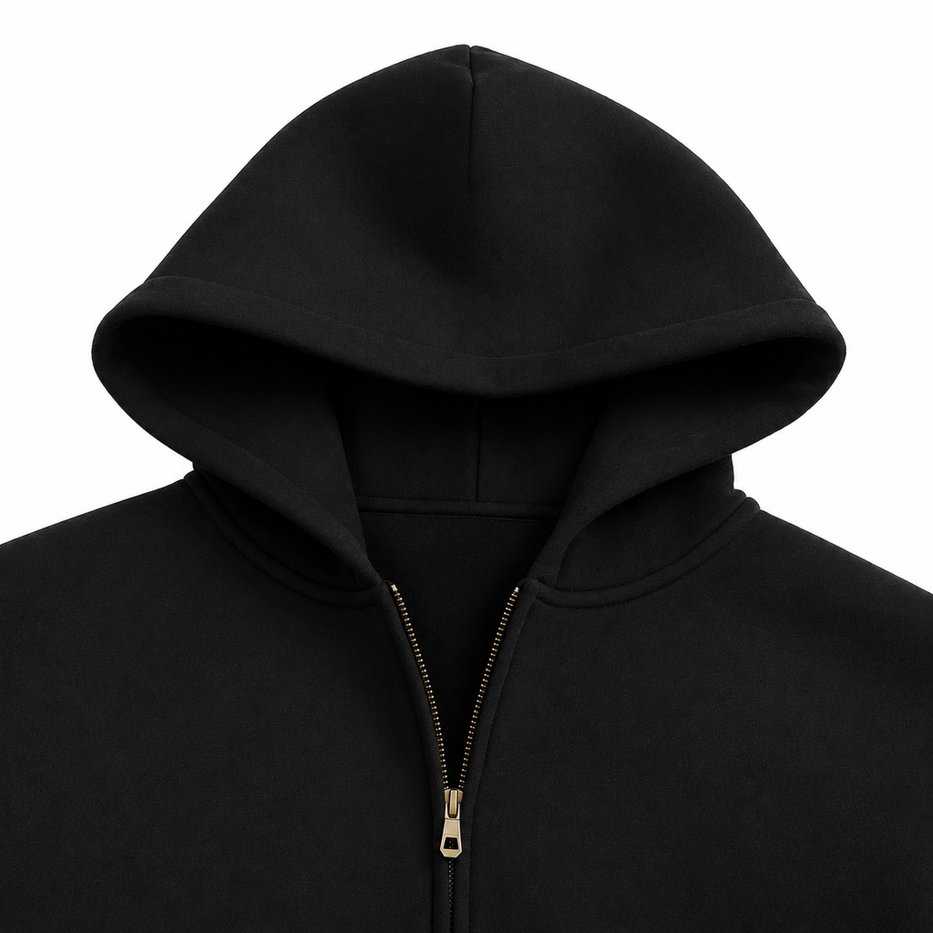 Ankoku - Higuruma Boxy Zip Hoodie