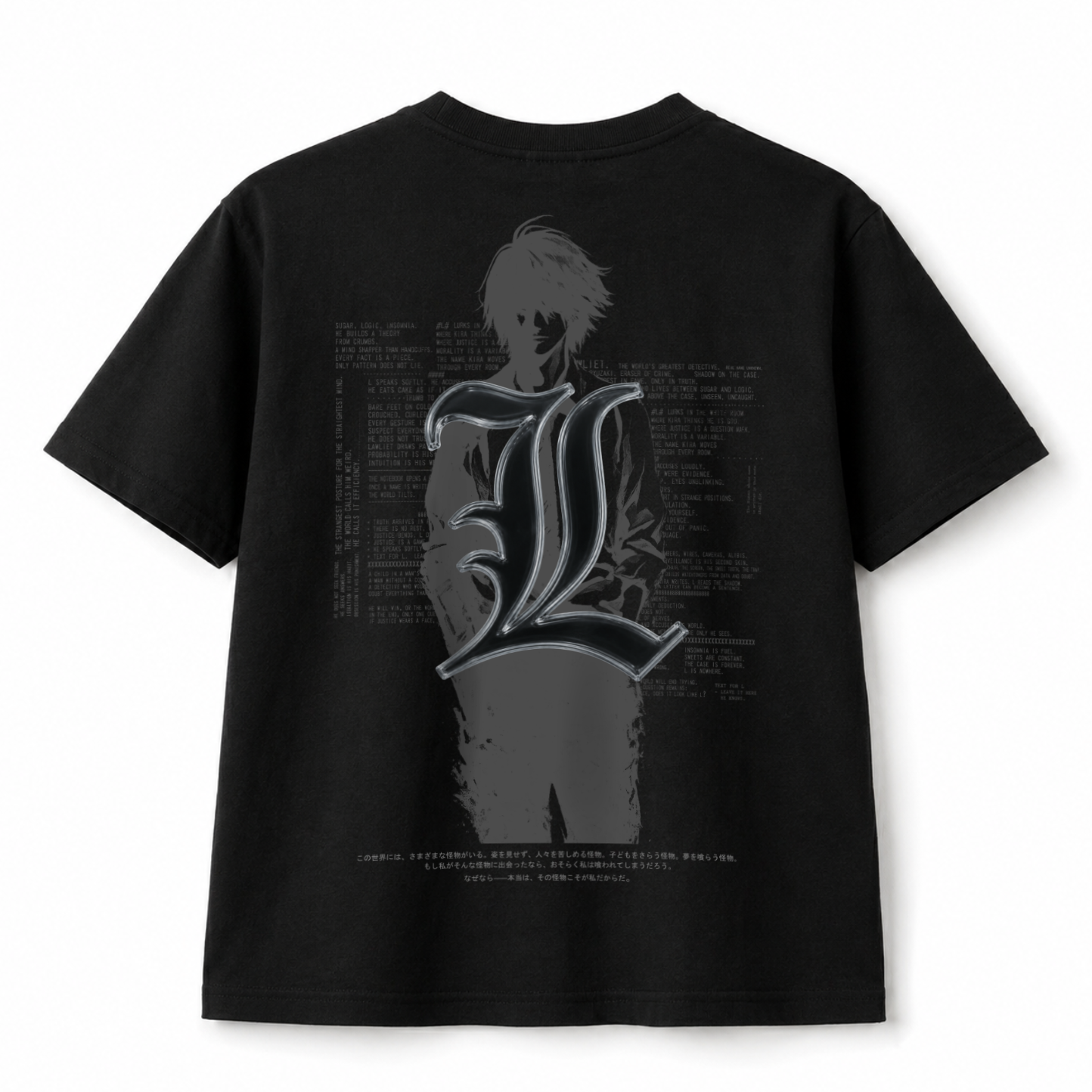 Ankoku - L Lawliet Cotton T-Shirt