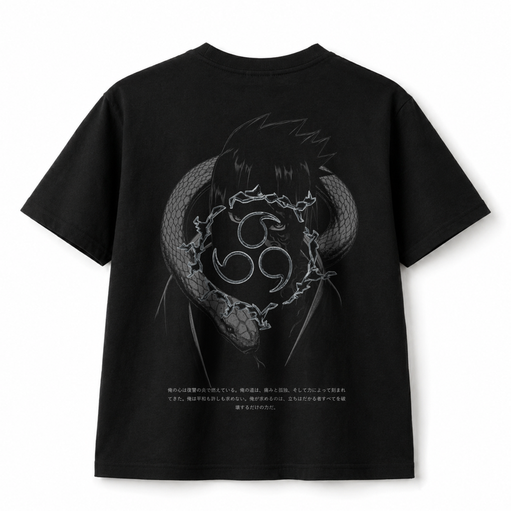 Ankoku - Sasuke Cotton T-Shirt
