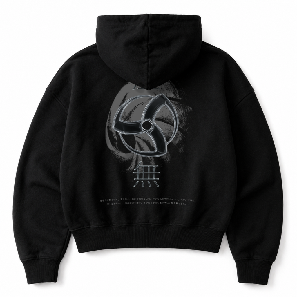 Ankoku - Obito Boxy Zip Hoodie