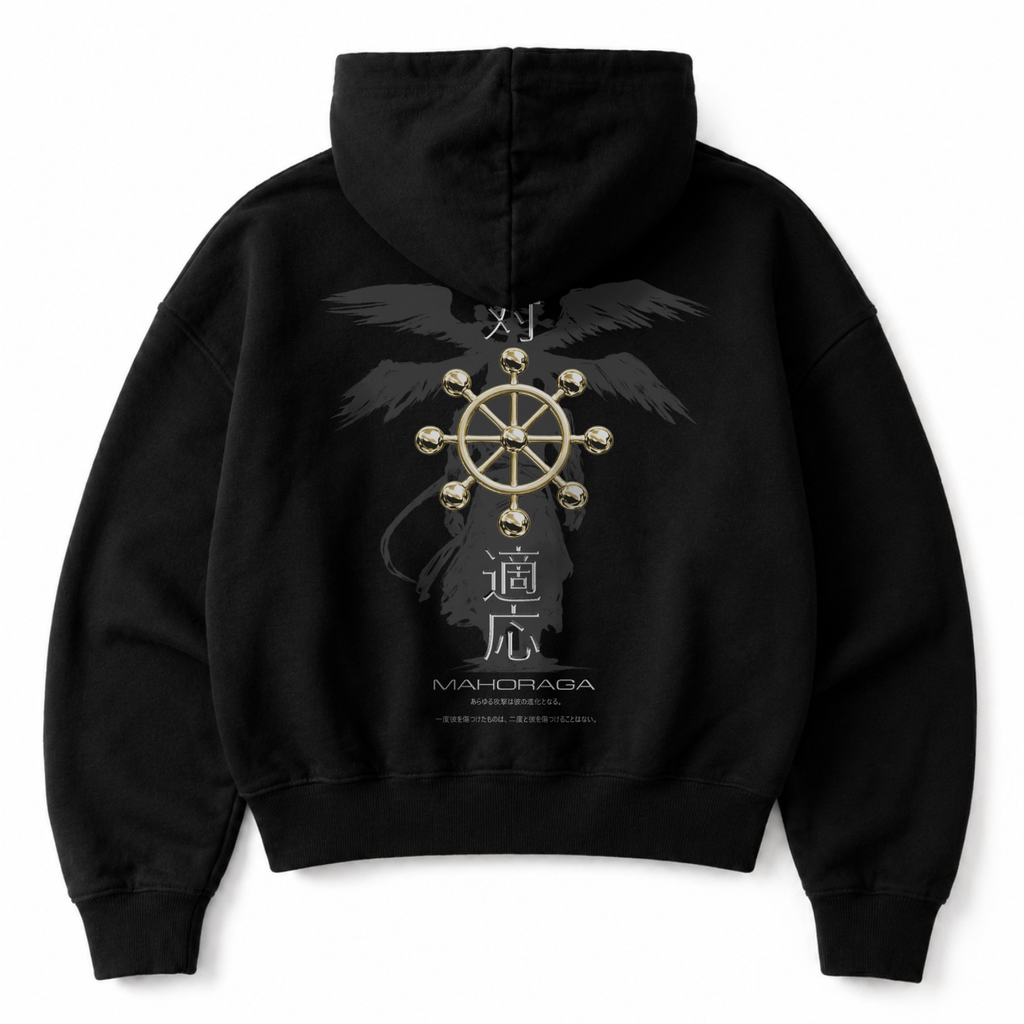 Ankoku - Mahoraga Boxy Zip Hoodie