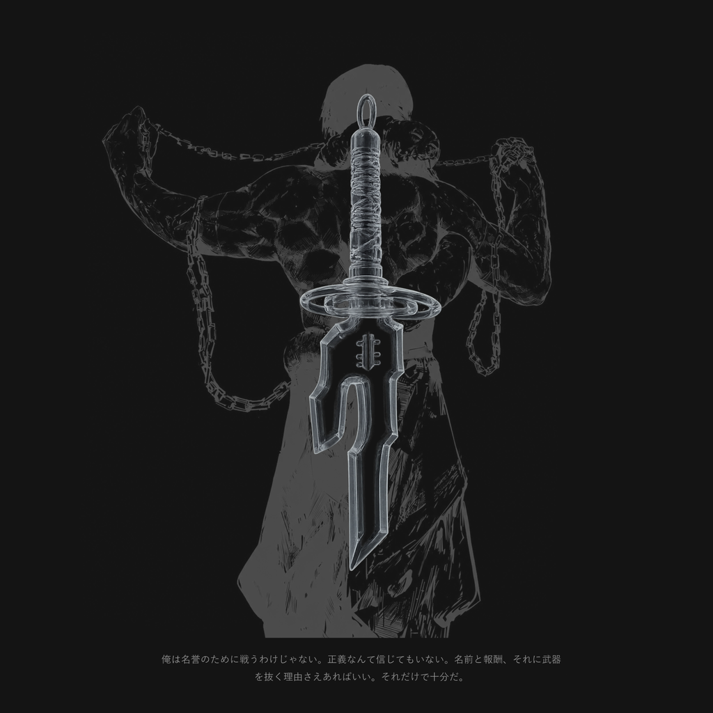 Ankoku - Ghost of Zen'in Oversized Hoodie